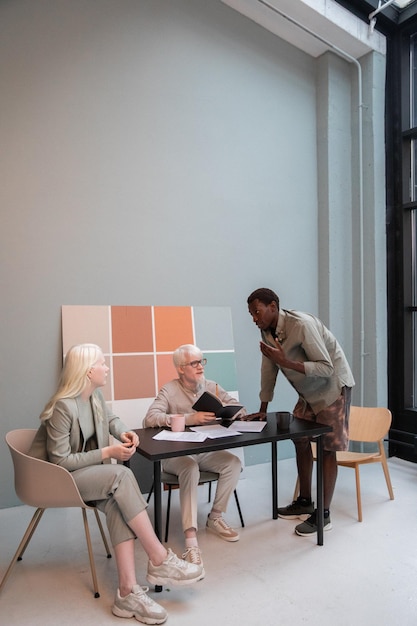 Team coaching session